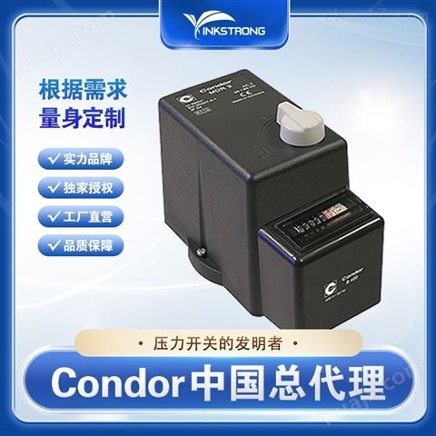 中国总代Condor压力开关公司