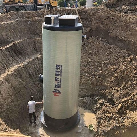 安徽一体化雨水提升泵站安装