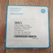 whatman 589/1黑缎滤纸