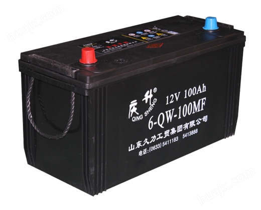 6QW100免维护启动用铅酸电池
