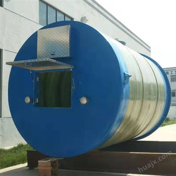 安徽合肥一体化污水泵站封闭式筒体结构