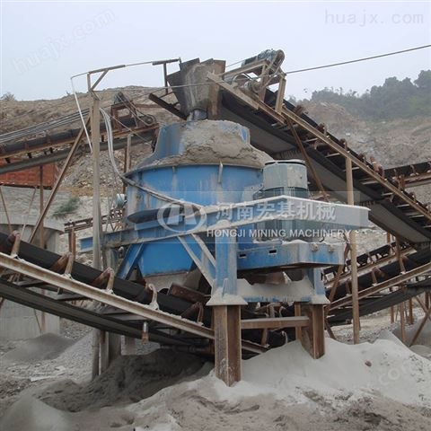 立轴冲击式制砂机,郑州河卵石打砂设备价格