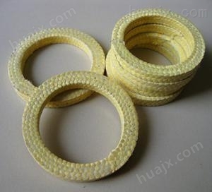 芳纶纤维盘根、芳纶盘根填料环